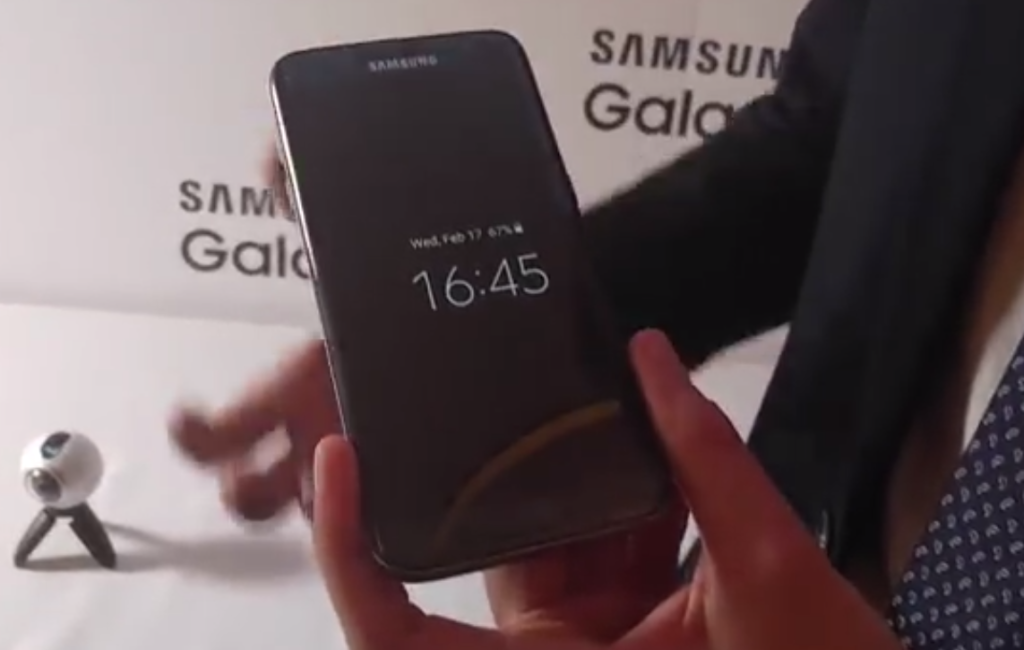 Galaxy S7 Edge Glance Screen
