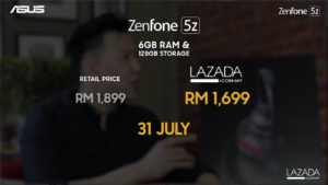 【馬來西亞】Asus正式在大馬發佈旗艦Zenfone 5Z，驍龍845處理器6GB RAM只需由RM1899起！ 7