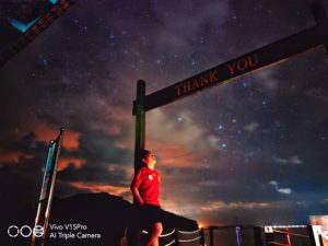當4800萬像素鏡頭 + 專業手動模式遇上寶石島夜景：vivo V15 Pro 攝出璀璨星空！ 6