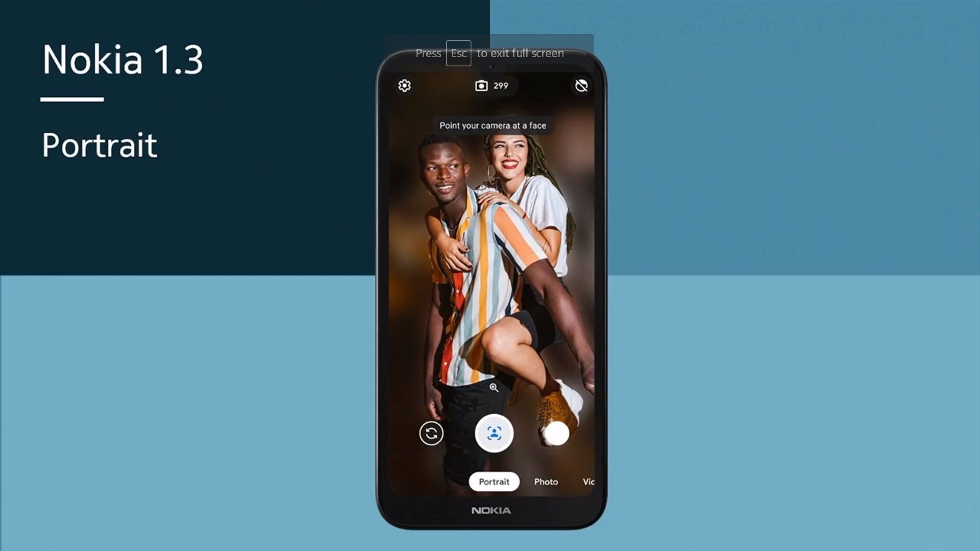 水滴屏、Go相機、可升級 Android 11： Nokia 1.3 正式發布；入門級手機也加入AI增強夜拍功能！ 5