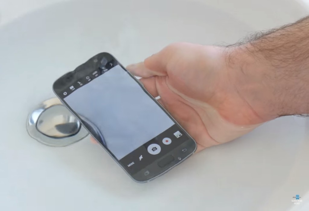 Galaxy S7 Wet Test 2