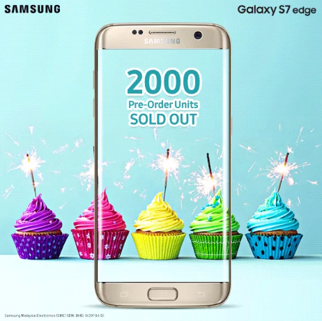 Galaxy S7 sold out