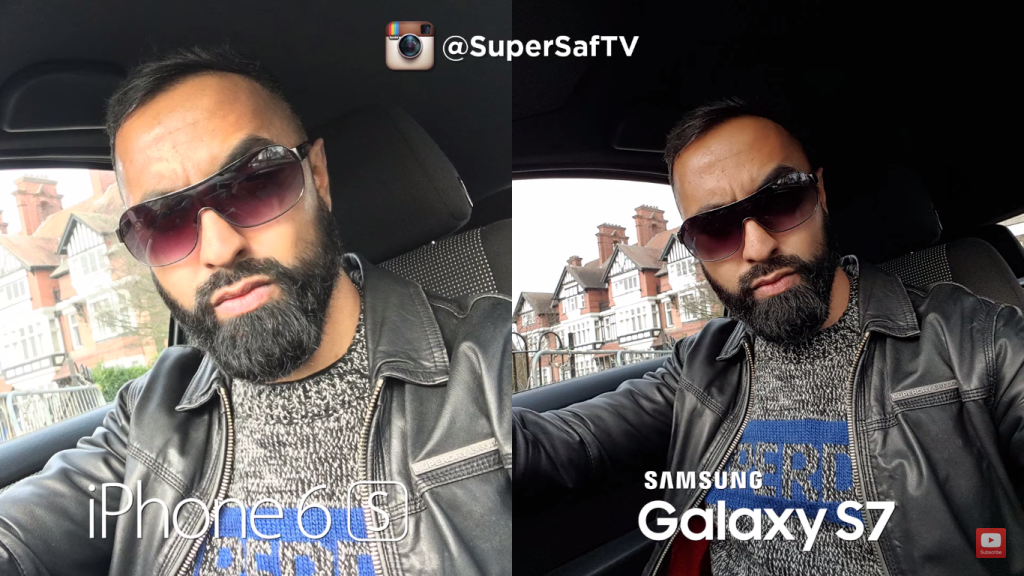 Galaxy S7 vs iPhone 6s - Selfie
