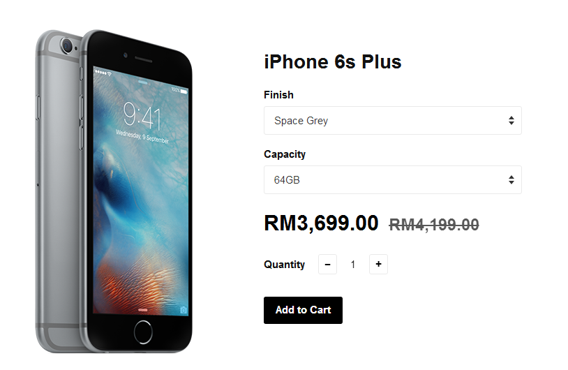 iPhone 6s Plus Promotion