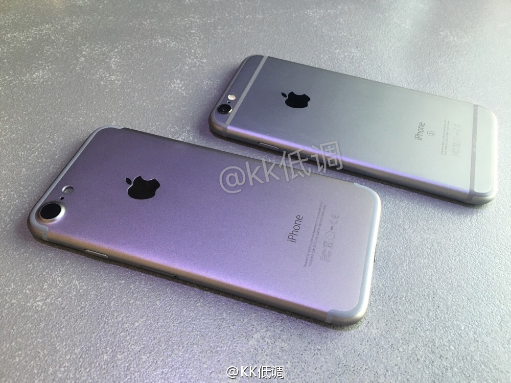 真機對比：三大變化區分蘋果 iPhone 7 與 iPhone 6s