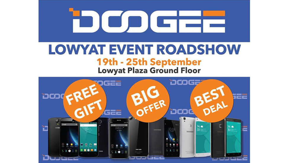 Low Yat Roadshow 送禮不斷：購買 Doogee 新機可享現金折扣、獲迷你 VR Box 和 ABS Powerbank !