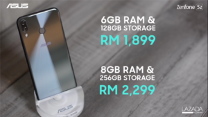 【馬來西亞】Asus正式在大馬發佈旗艦Zenfone 5Z，驍龍845處理器6GB RAM只需由RM1899起！ 6