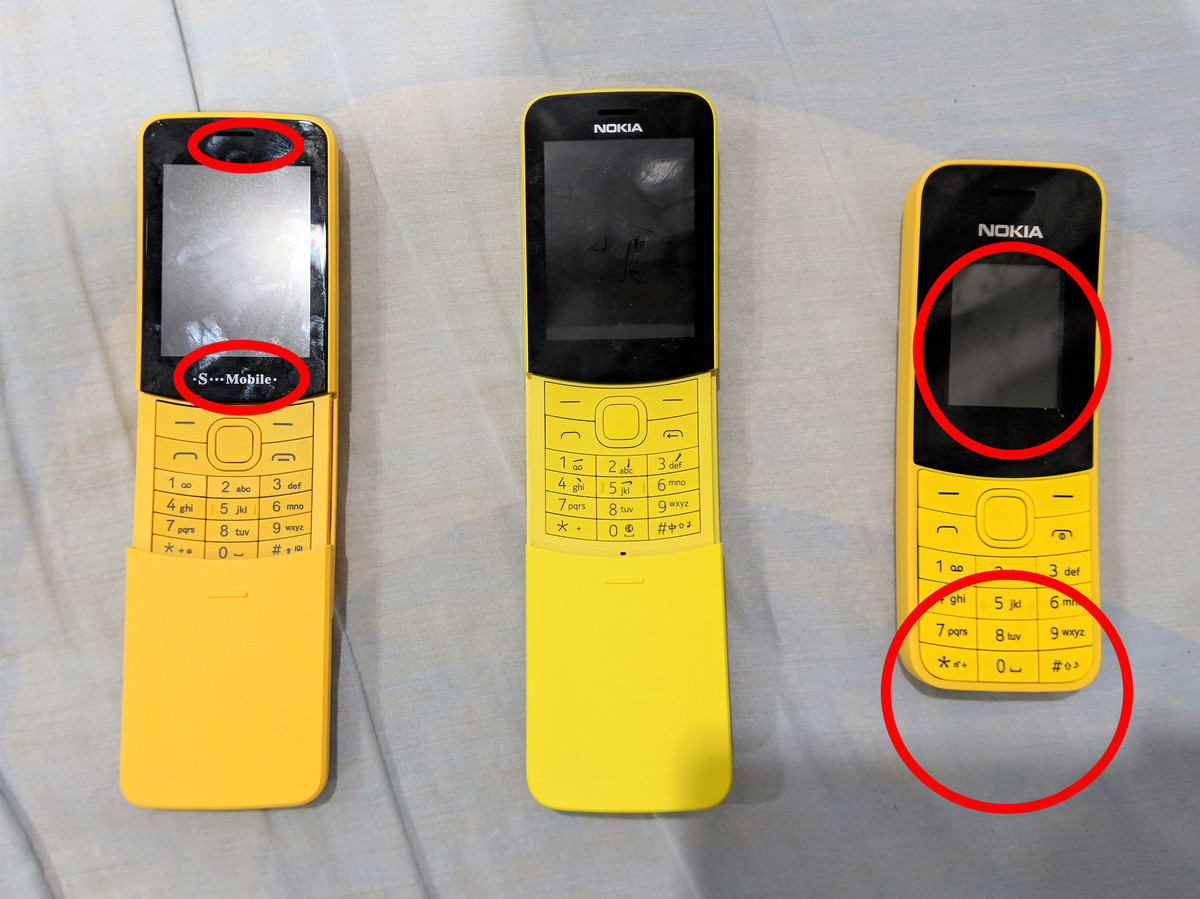 【本宮】與【賤婢】之分：多圖教您如何識穿 Nokia 8110 4G 冒牌貨；質感差別簡直天淵之別！ 8