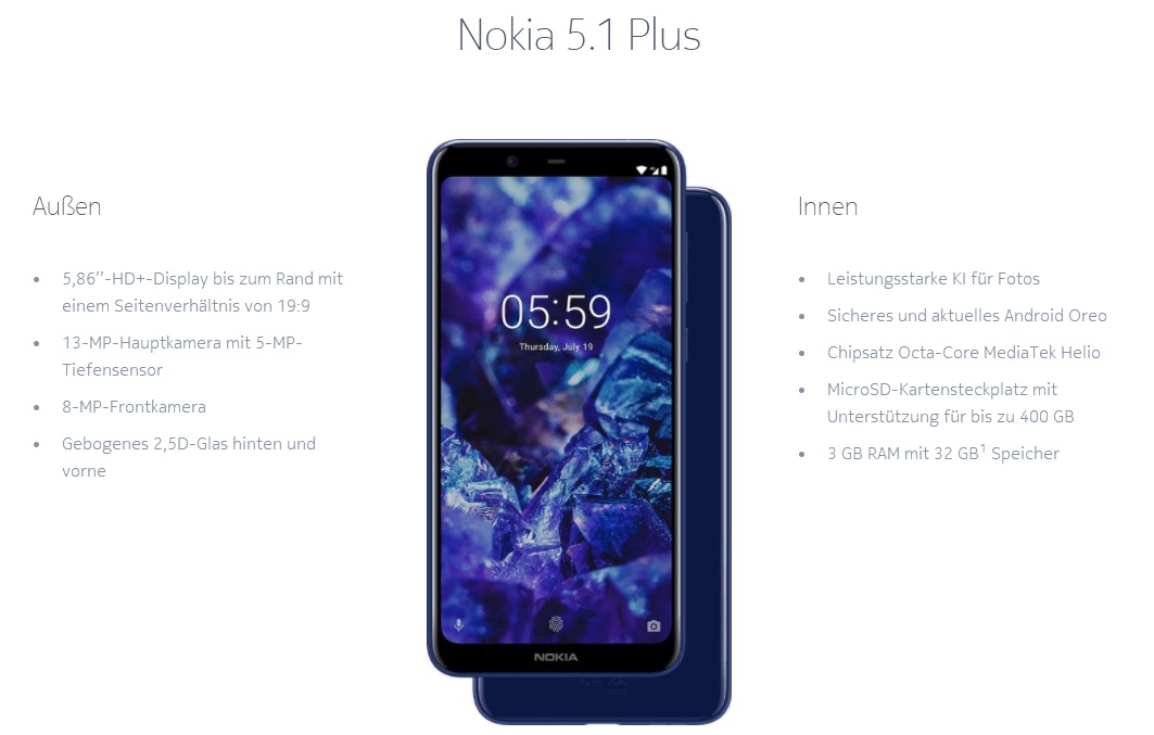 對劉海無愛？ Nokia 5.1 Plus 歐洲官網宣傳圖似乎有意隱藏劉海屏！ 5