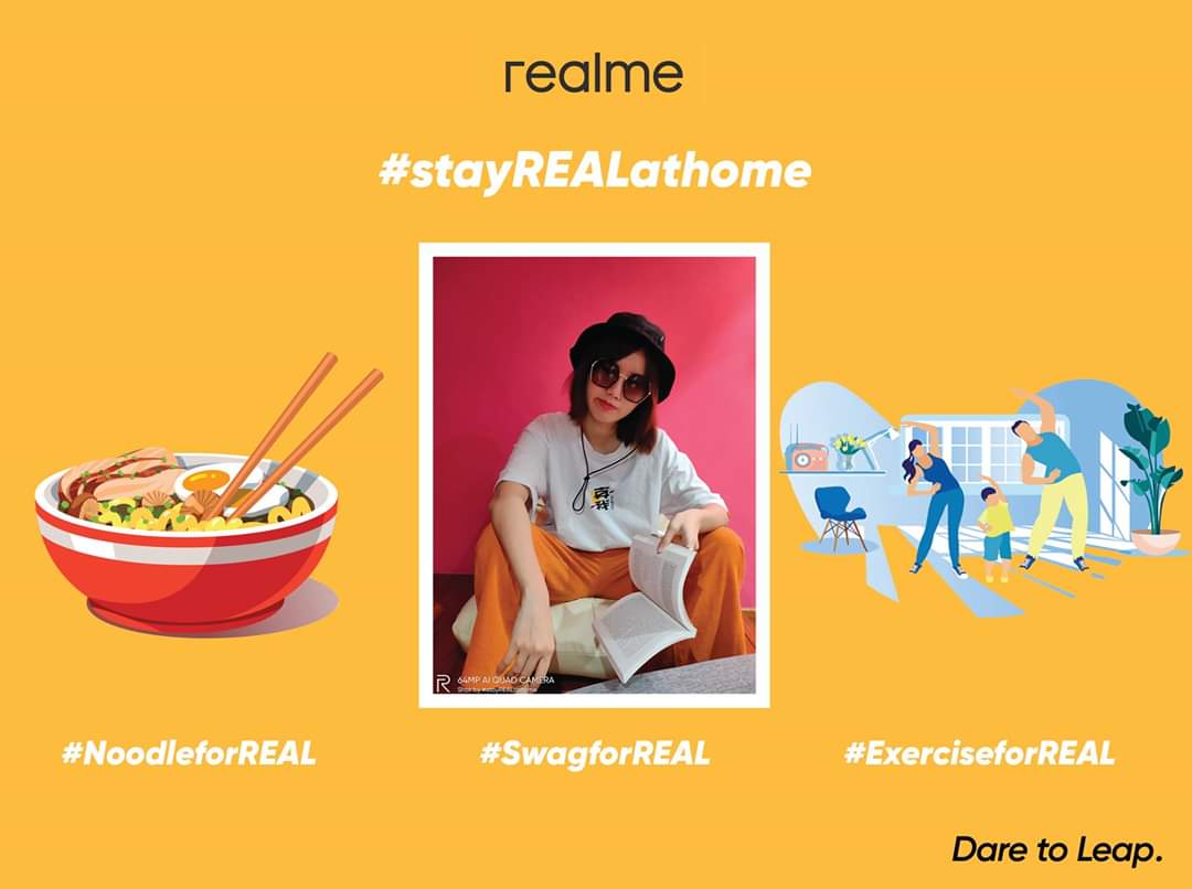 呆在家，齊抗疫：realme 馬來西亞邀您參與 #stayREALathome 挑戰；上載 Instagram 圖片有獎贏！ 1