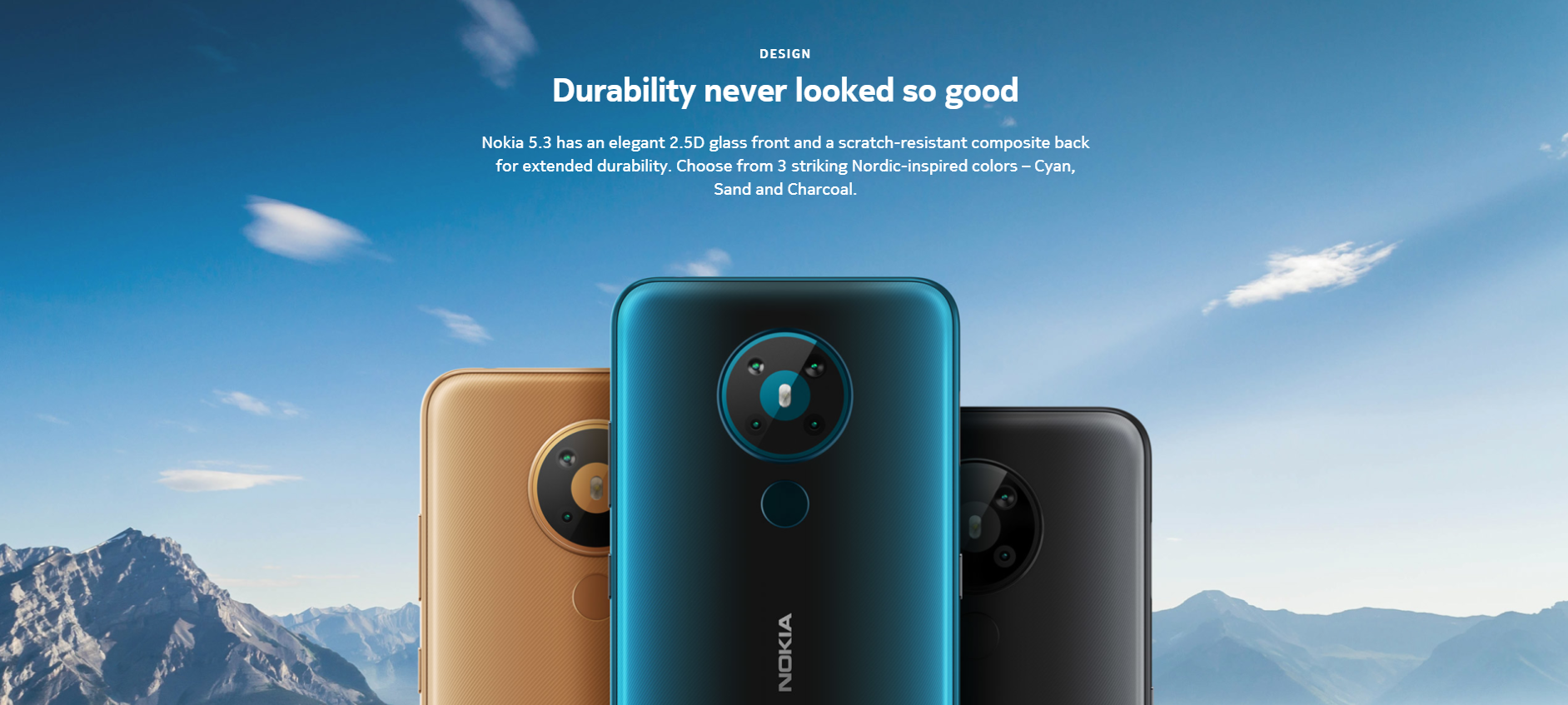 圓盾式4攝相機配置，水滴全屏，Snapdragon 665處理器，兩天待機續航力： Nokia 5.3正式發佈！ 5