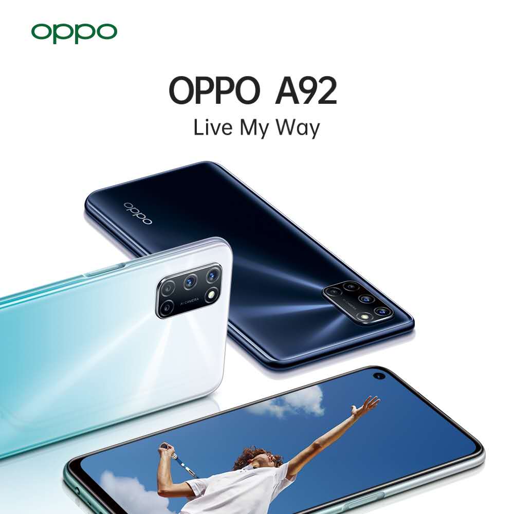 4800萬四攝、打孔屏、5000 mAh 電量：OPPO A92 即將登陸馬來西亞；會是 OPPO A72 的亞洲版？ 1