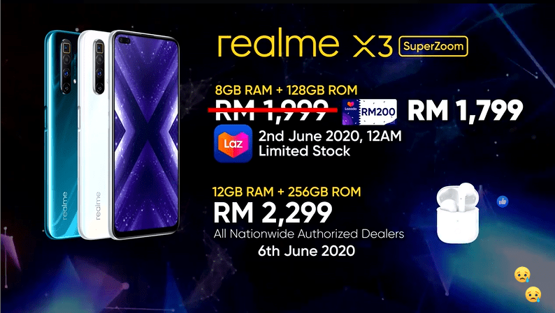 6400萬四攝、60x變焦、驍龍855+：realme X3 SuperZoom 正式在馬來西亞發布；售價从 RM1999 起！ 3