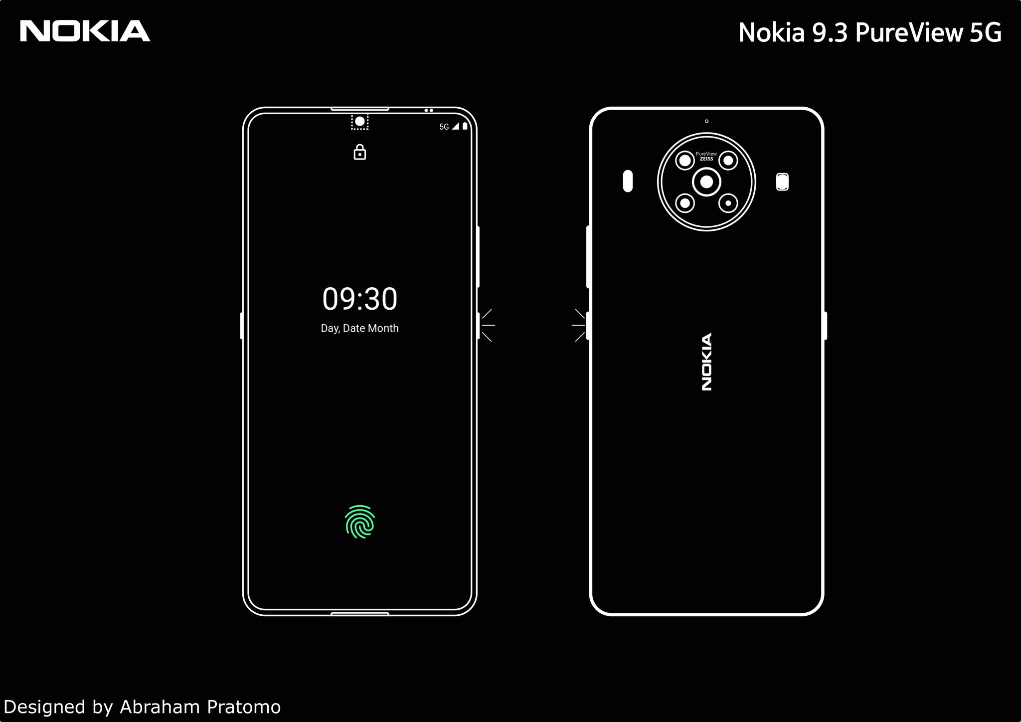 屏下相機、屏下指紋、超窄邊框：更多 Nokia 9.3 Pureview 消息曝光；或配上6攝鏡頭！ 1