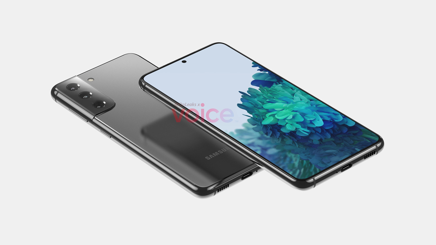 平面打孔屏、豎直三攝：Samsung Galaxy S21 渲染圖首度曝光；將提前在明年一月份發布！ 3