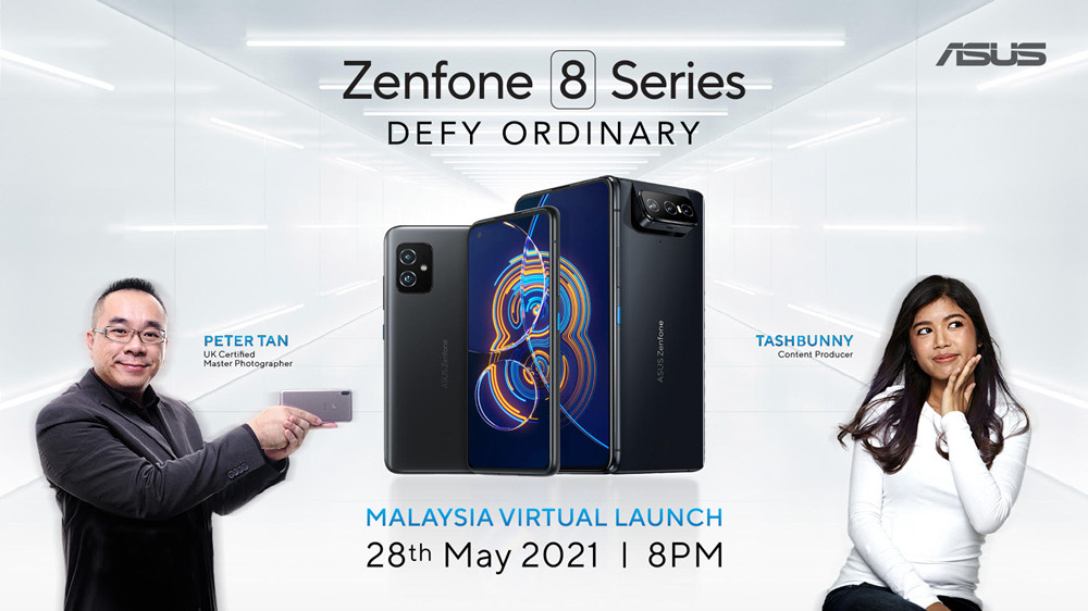 小屏+翻轉鏡頭雙旗艦駕到：Asus Zenfone 8 系列敲定在5月28日正式在馬來西亞發布！ 1