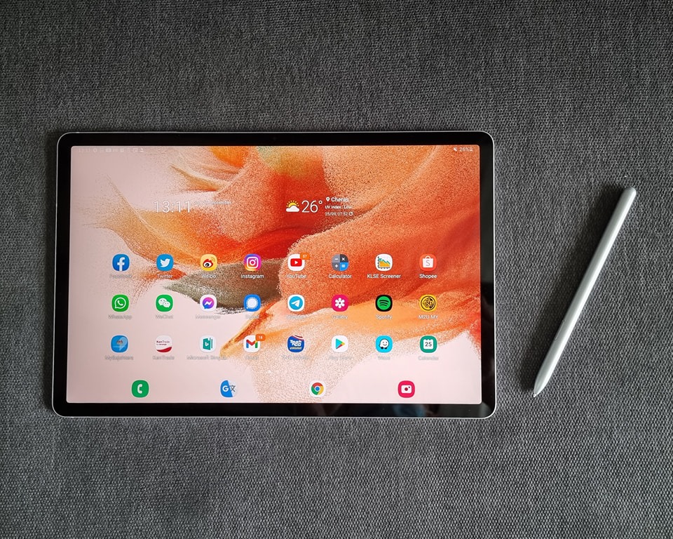 Samsung Galaxy Tab S7 FE 開箱初體驗：主打S Pen手寫筆、大屏幕與大電量的Android平板電腦！ 5