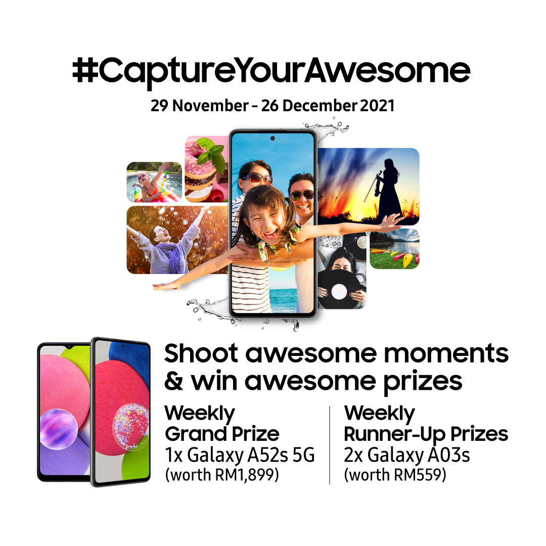 即日起開跑：Samsung 馬來西亞舉辦 #CaptureYourAwesome 拍攝競賽；每週三部新手機待您贏取！ 3