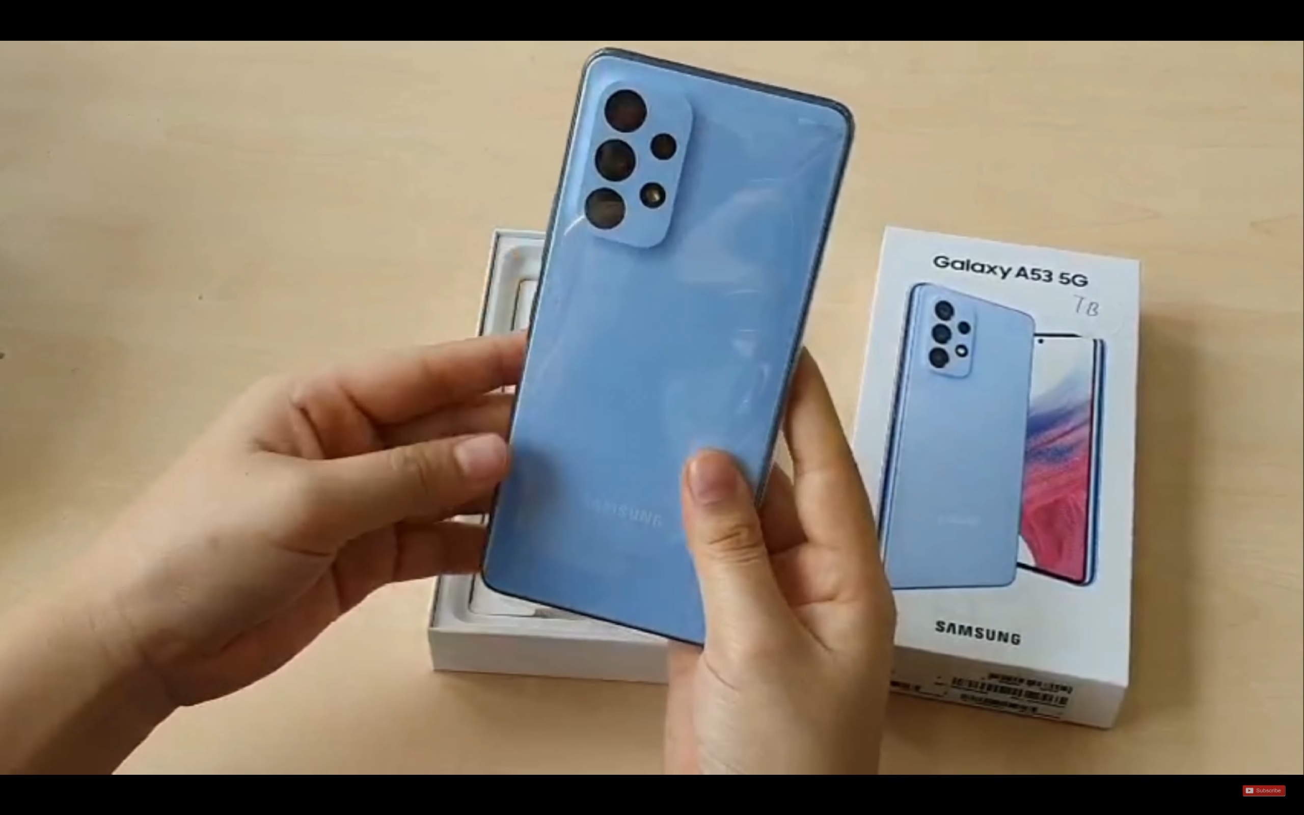 搭載 Exynos 1280 處理器：開箱視頻證實未發布的 Samsung Galaxy A53 不再隨機附送充電器！ 1
