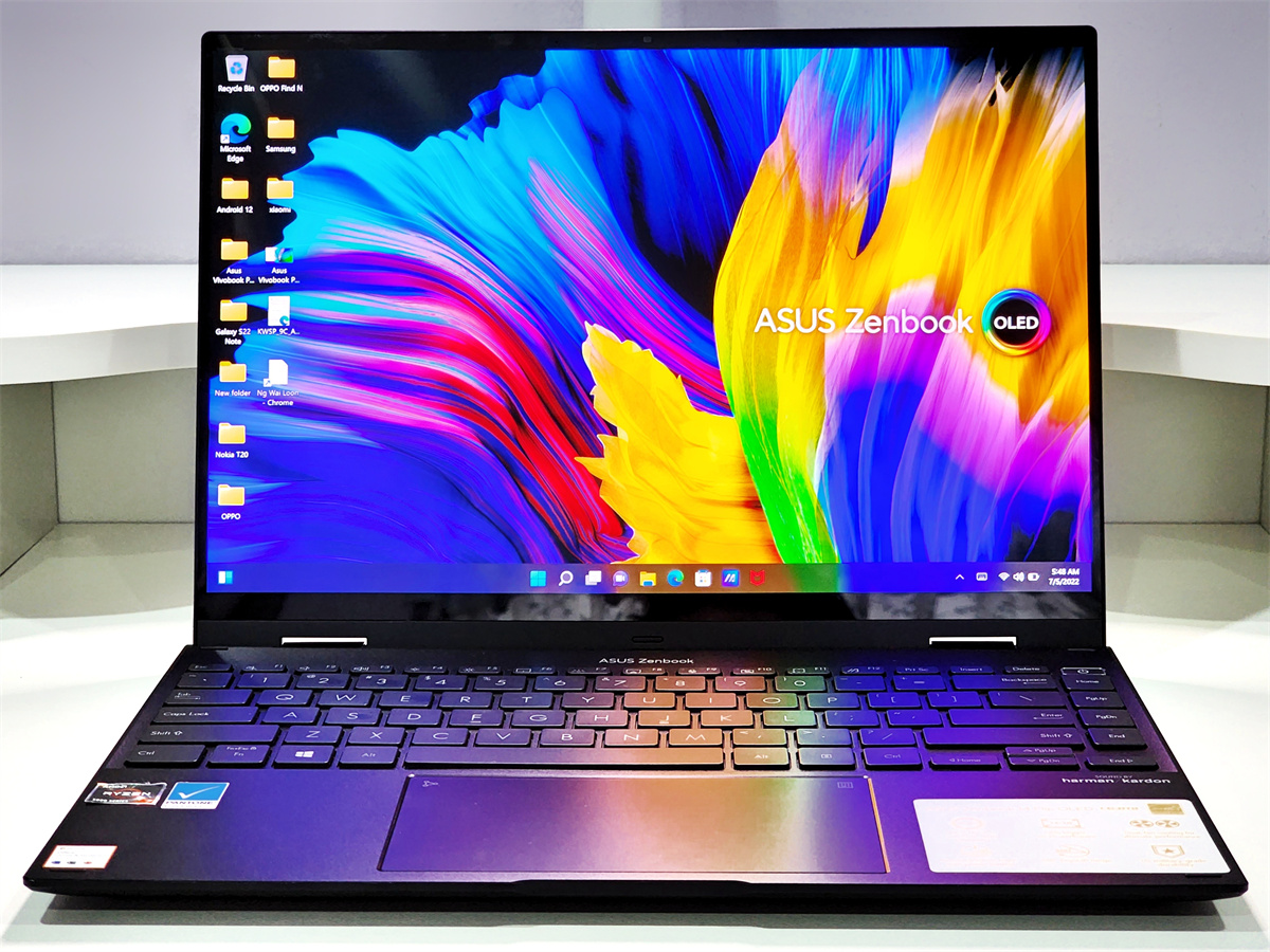 Asus Zenbook 14 Flip OLED 體驗評測：主打輕薄+可翻轉設計的工作型筆電；2.8K OLED 屏讓您一【見】鍾情！ 19