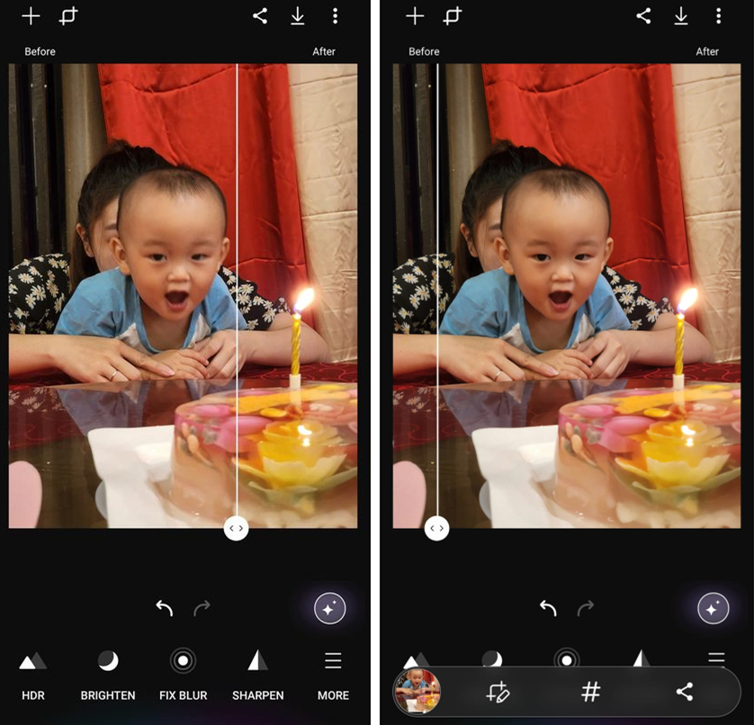 三星 Galaxy Enhance-X App：利用 AI 修復模糊照片、打亮夜拍、提高分辨率；Android 10 以上可下載！ 2