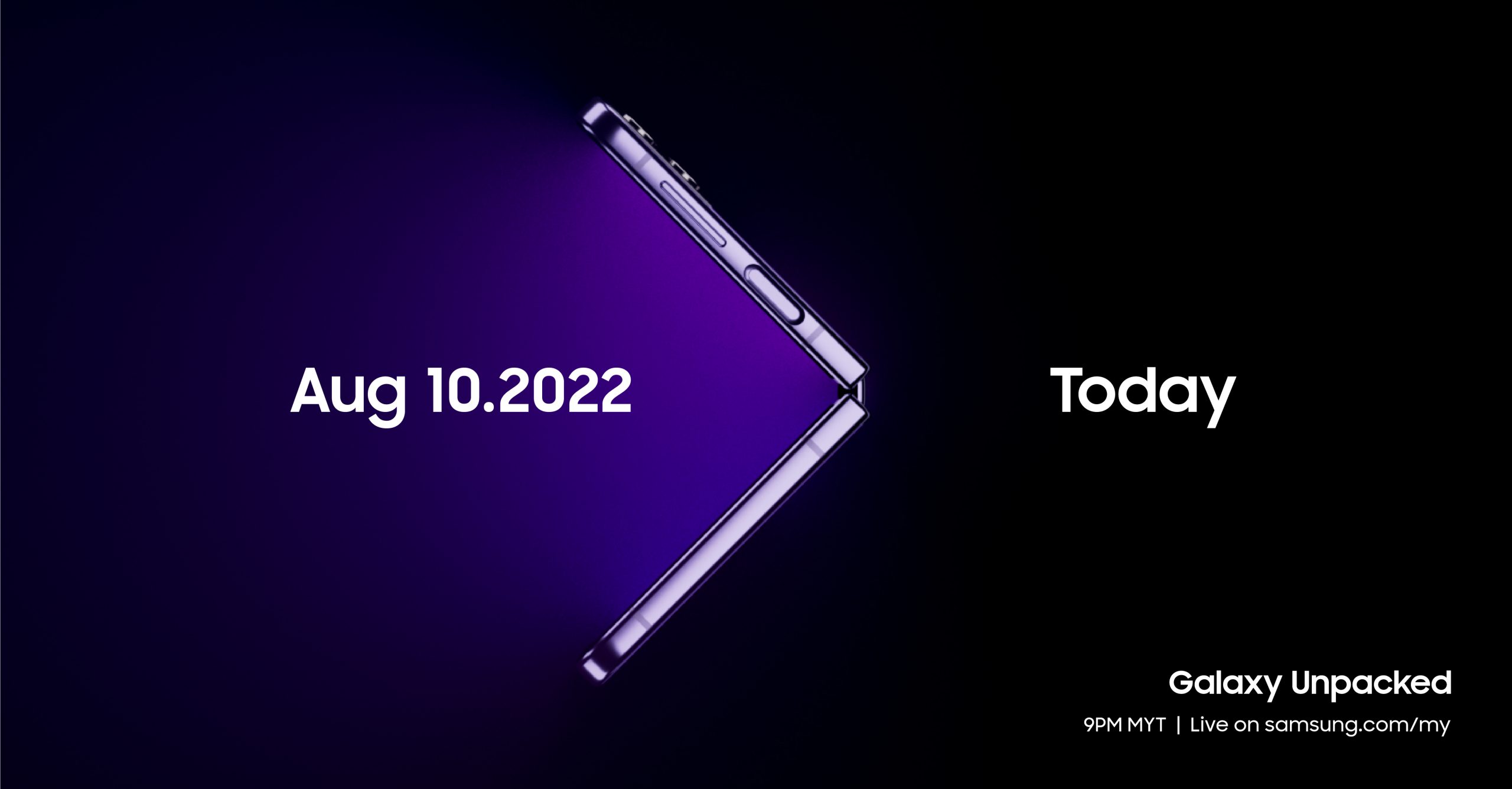 官宣：Samsung Galaxy Unpacked 發布會將在8月10日舉辦；新一代 Galaxy Z 折疊屏新機將隆重登場！ 1