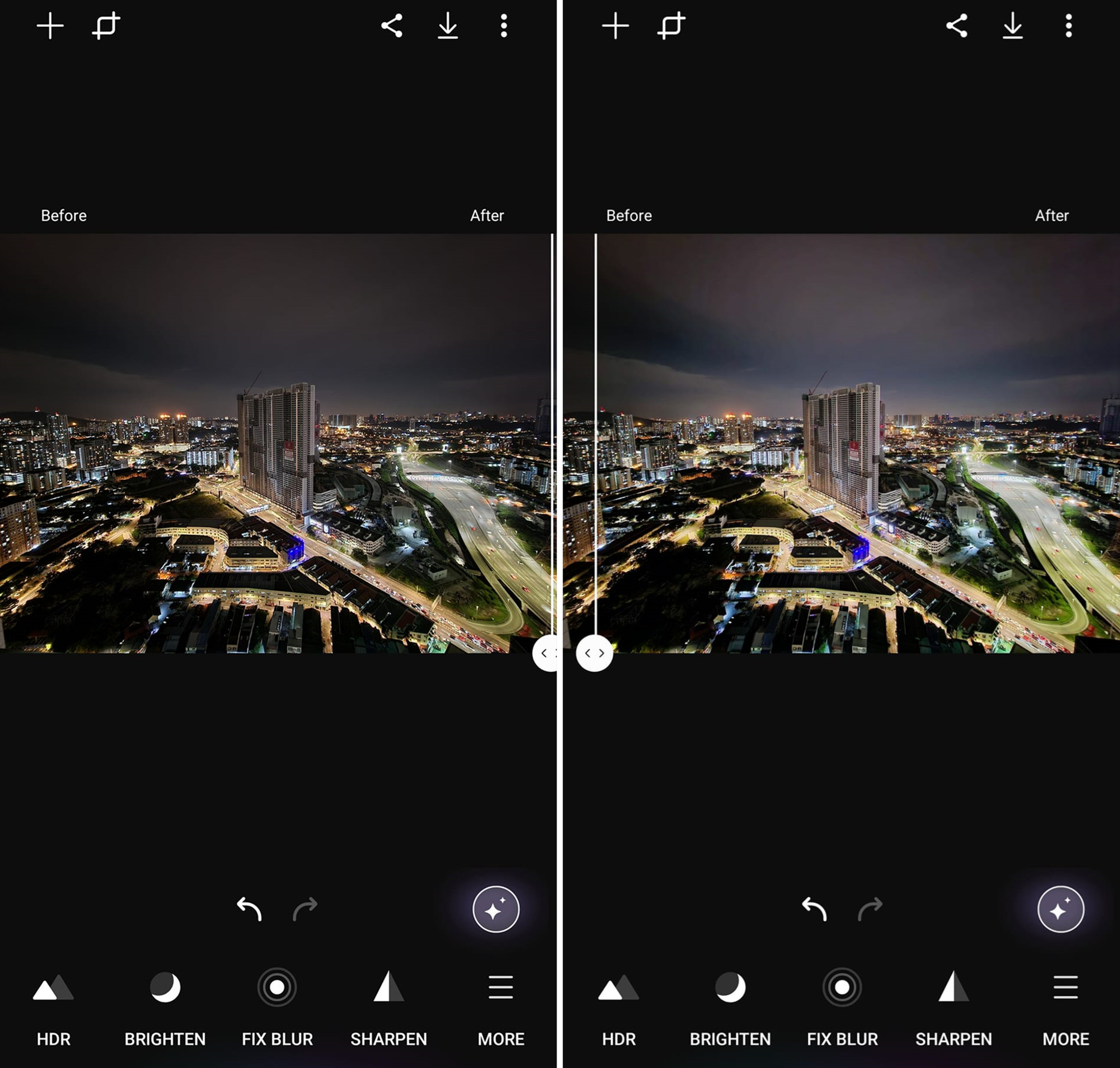 三星 Galaxy Enhance-X App：利用 AI 修復模糊照片、打亮夜拍、提高分辨率；Android 10 以上可下載！ 29