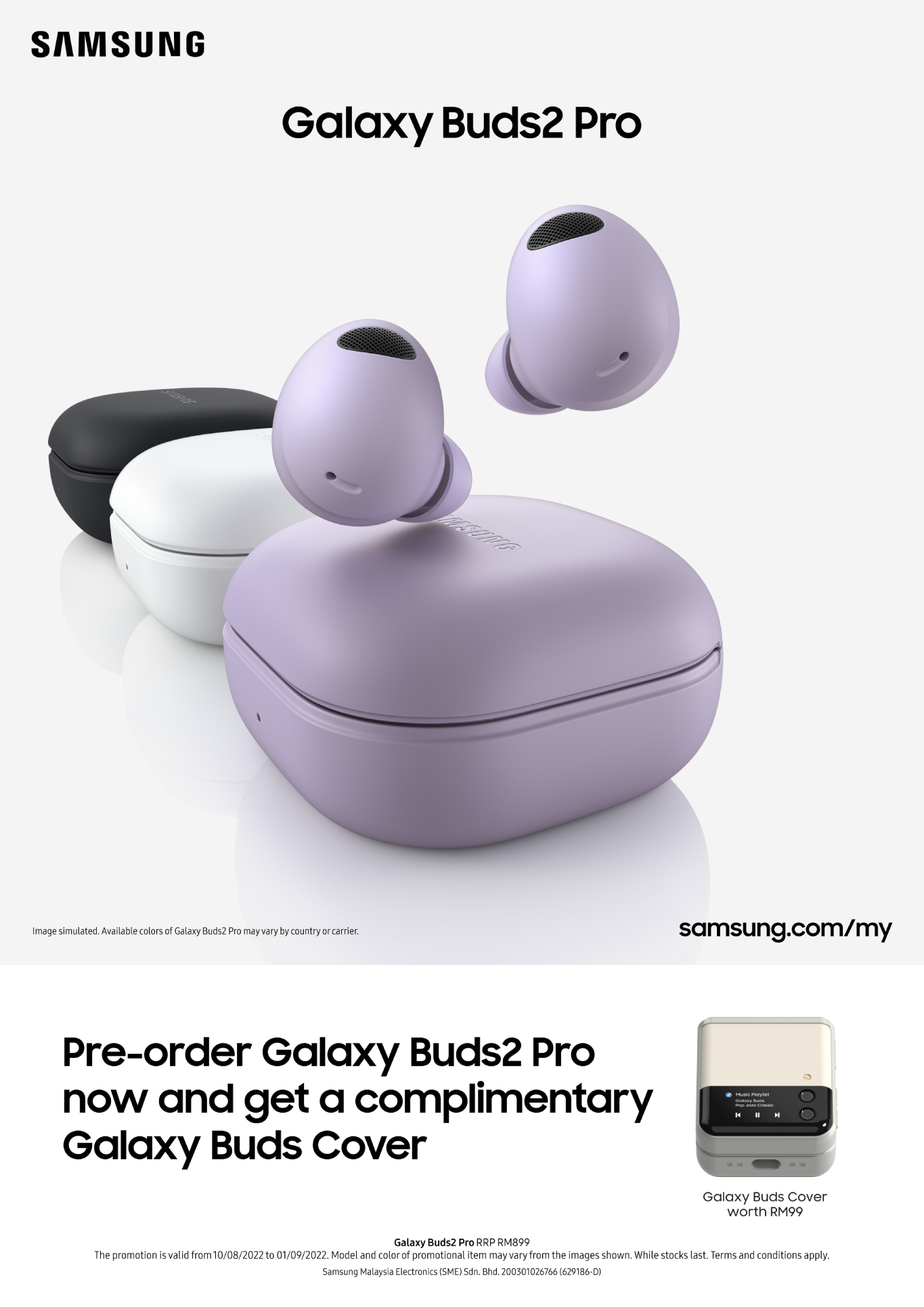 【馬來西亞】Samsung Galaxy Z Fold4、Galaxy Z Flip4、Galaxy Watch5系列以及 Galaxy Buds2 Pro 預購今天正式開跑！ 6