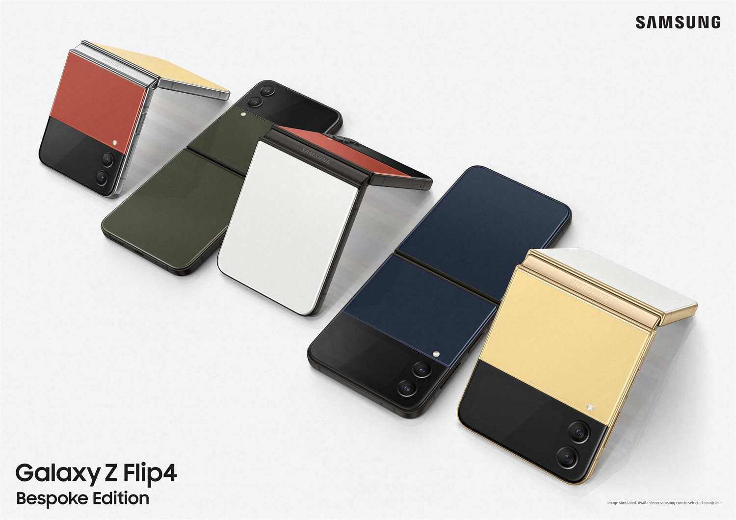 繽色設計由您掌握：Samsung Galaxy Z Flip4 Bespoke Edition 將客制化玩出新高度，盡顯您的獨特品味！ 1