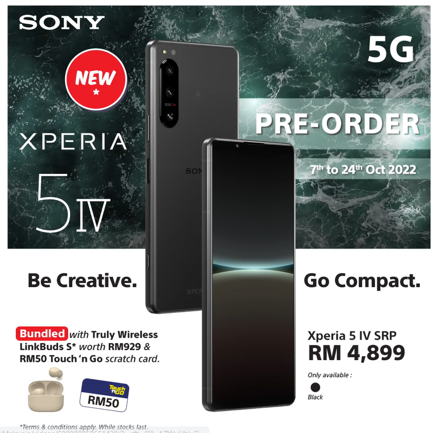 驍龍8、1200萬ZEISS三攝、30W閃充：Sony Xperia 5 IV 正式在馬來西亞開啟預購；售價 RM4,899！ 4