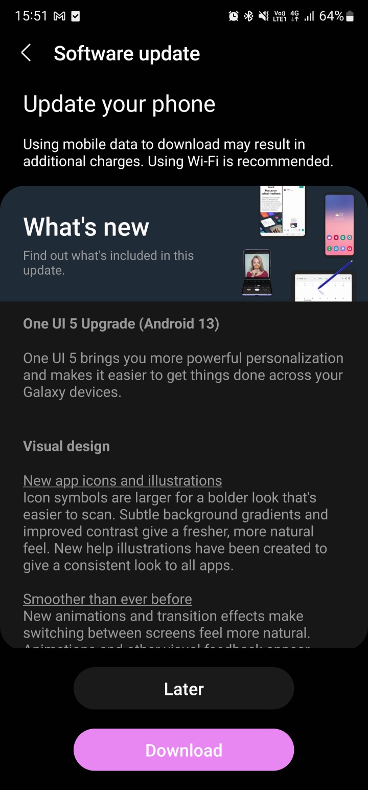 Android 13 駕到：馬來西亞 Samsung Galaxy S22 系列現可下載 OneUI 5 系統大更新！ 1