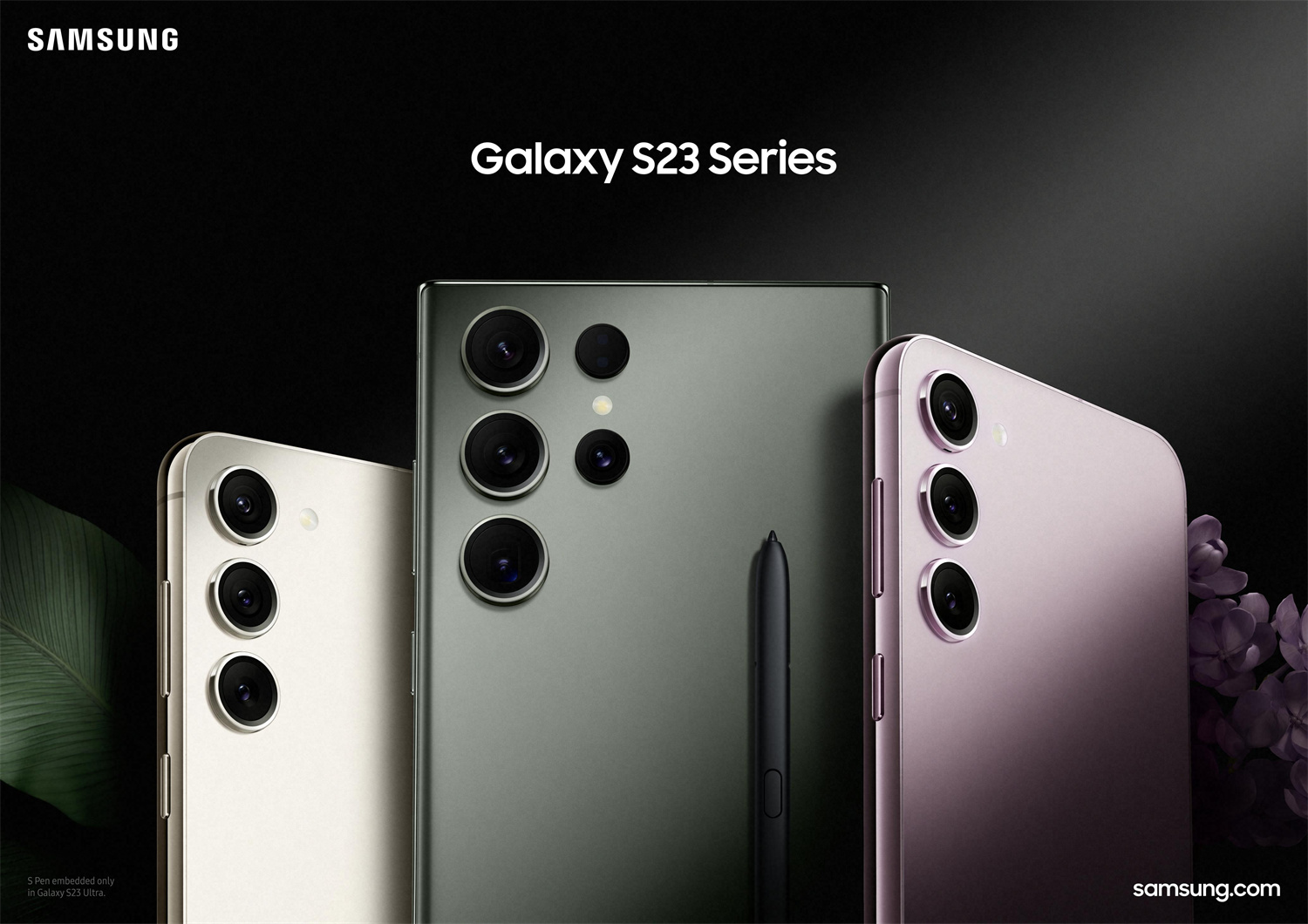 Samsung Galaxy S23 系列正式發布：專屬版驍龍8 Gen2、更環保設計、兩億像素主攝、內置S Pen！ 23
