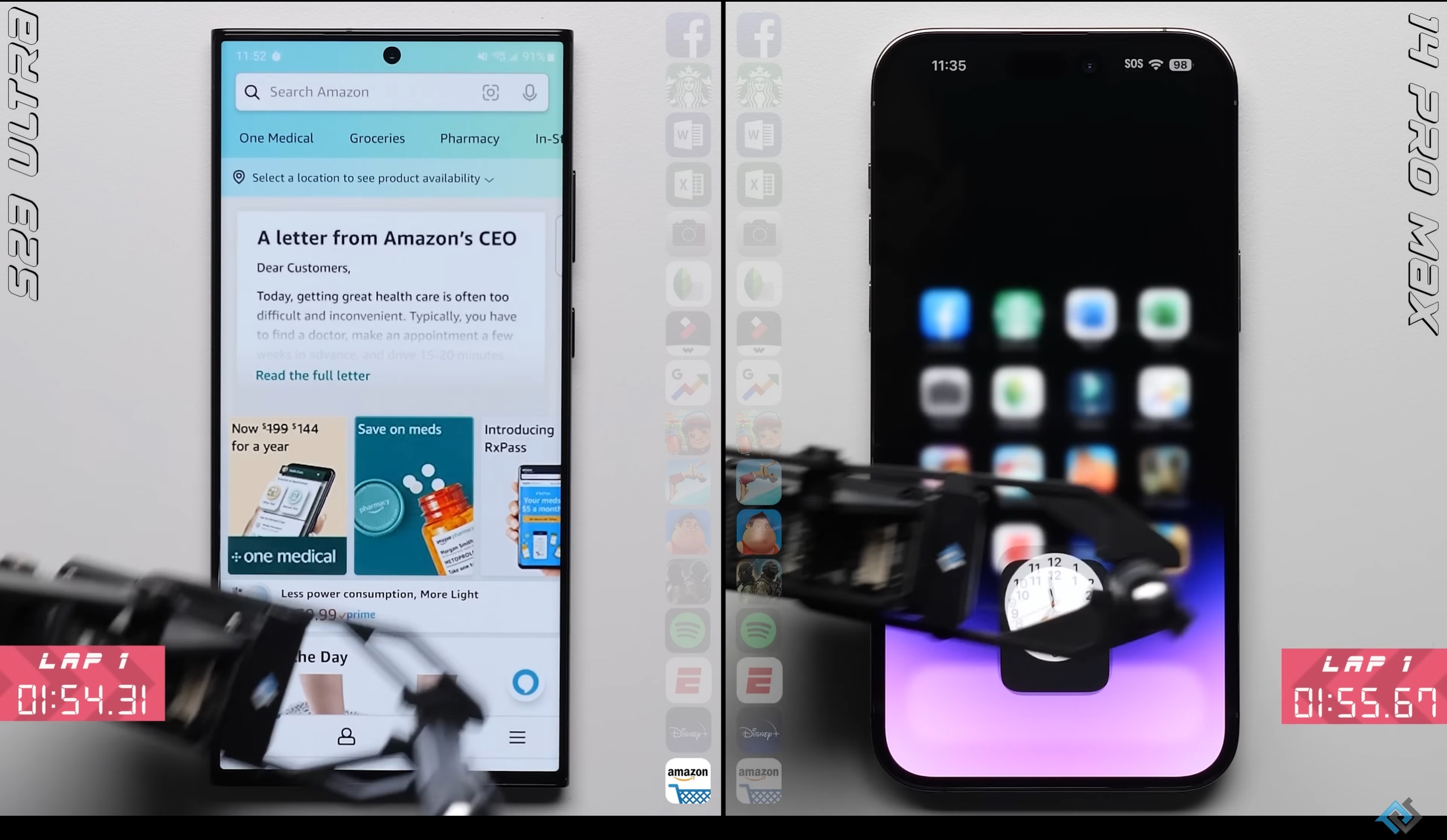 速度測試視頻大對決：Samsung Galaxy S23 Ultra 首次讓 iPhone 14 Pro Max 深感壓力！ 2