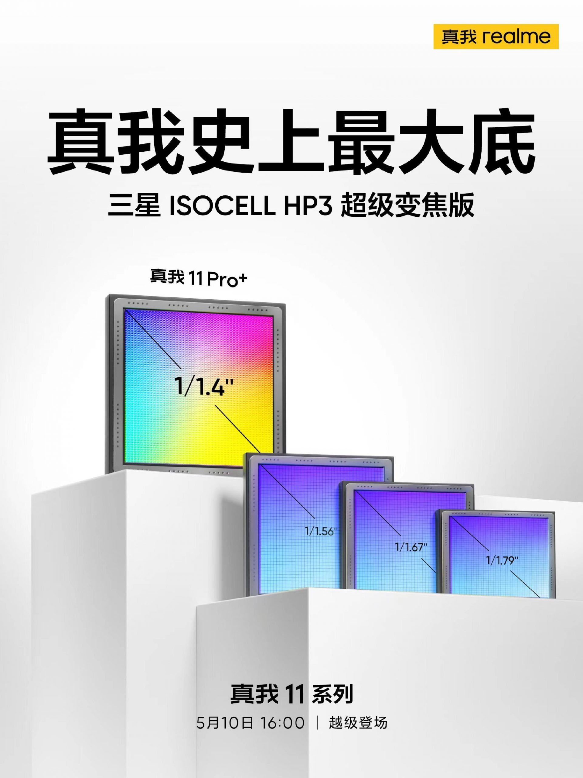 相機規格揭曉：realme 11 Pro+ 4倍無損變焦與超級夜景圖搶先看；一顆2億主攝鏡頭打天下？ 1