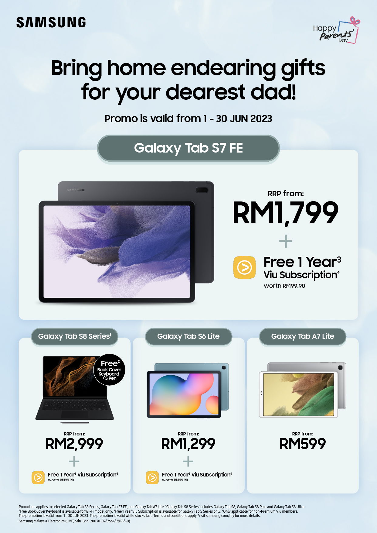 折扣高達RM1000、同價雙倍容量：Samsung Galaxy S23 系列與 Galaxy Tab 平板系列大促銷至6月30日！ 3