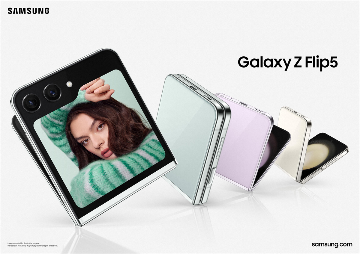 驍龍8 Gen2、IPX8防水：Samsung Galaxy Z Flip5 正式發布；超大外屏可回文字訊息、看視頻與導航！ 5