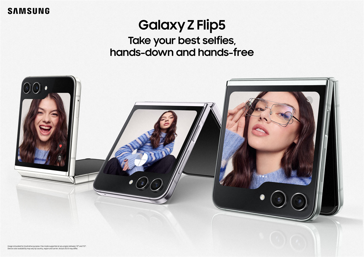 驍龍8 Gen2、IPX8防水：Samsung Galaxy Z Flip5 正式發布；超大外屏可回文字訊息、看視頻與導航！ 508