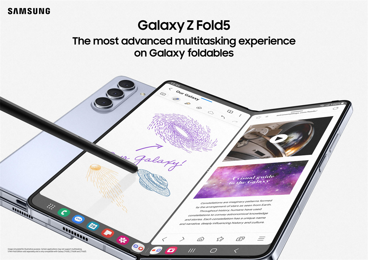更輕薄 + 合起無縫設計：Samsung Galaxy Z Fold5 正式發布；配置驍龍8 Gen2、IPX8防水！ 14