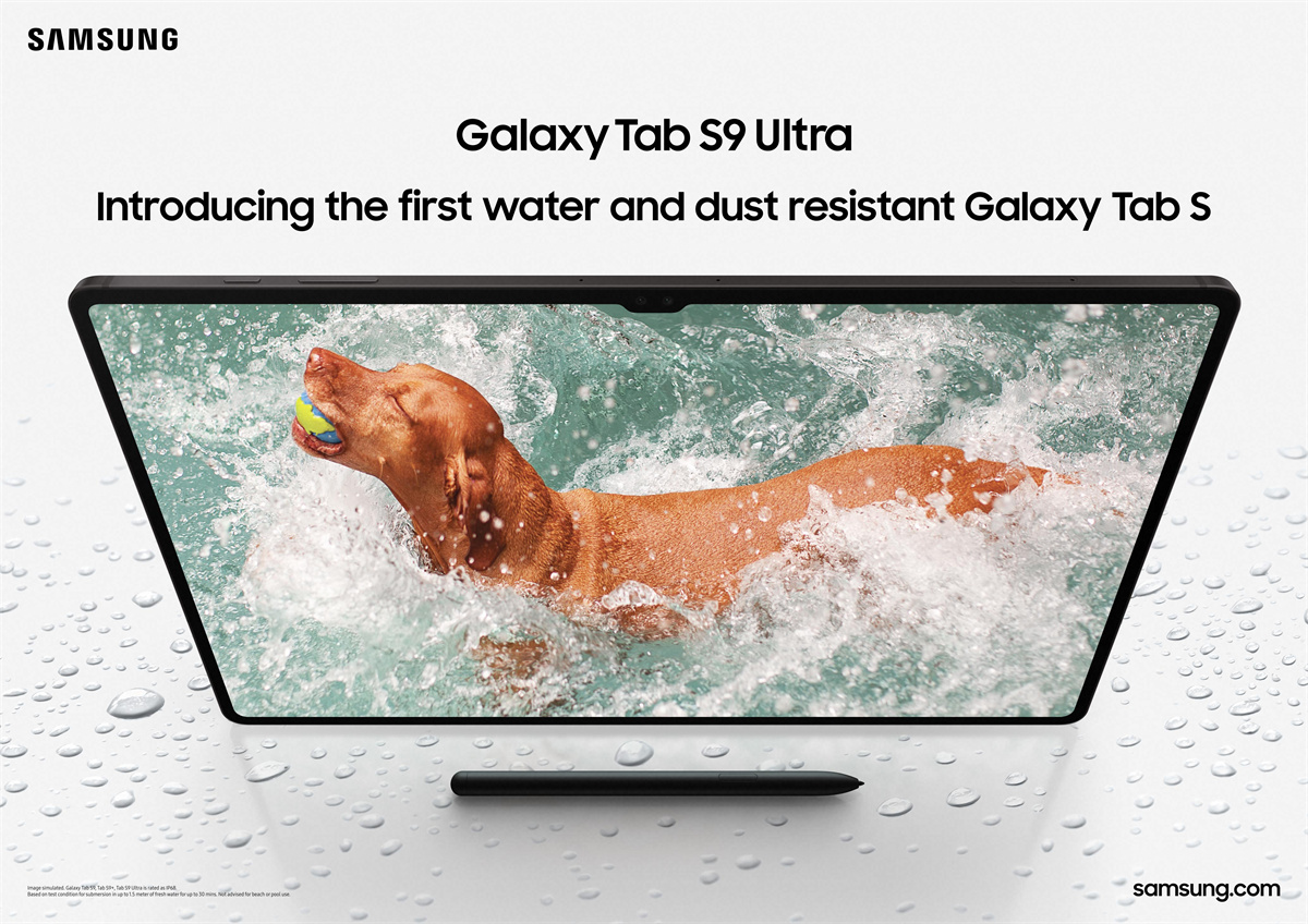 Samsung Galaxy Tab S9 系列正式發布：全配置 Dynamic AMOLED 2X、IP68 防塵防水與高通驍龍8 Gen2！ 2