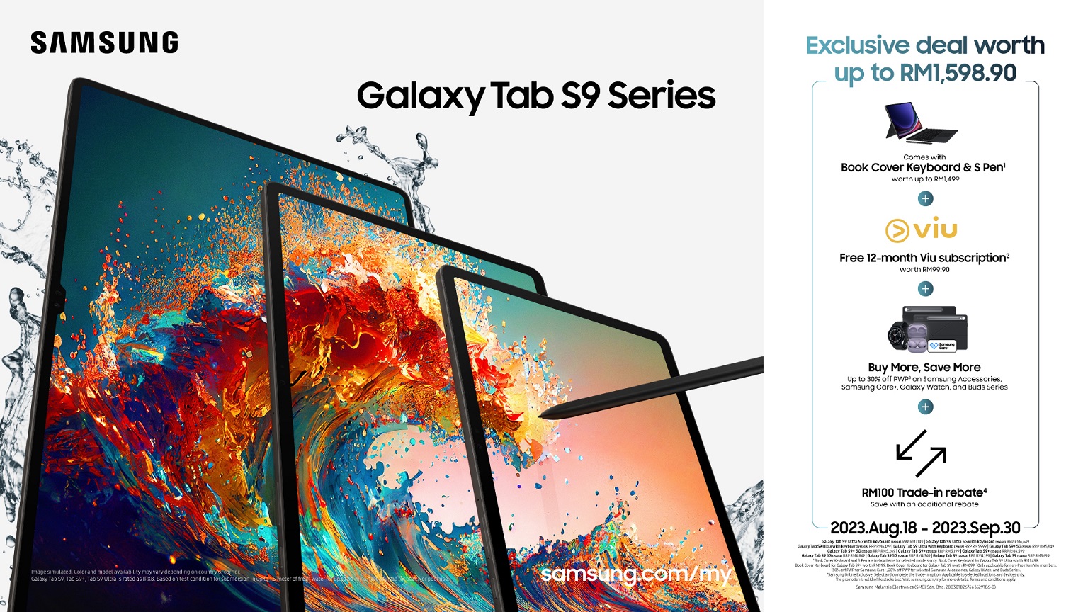 大小適中、頂級屏幕、最佳效率：五大特點讓 Samsung Galaxy Tab S9+ 能成為您工作與娛樂的最佳夥伴！ 25