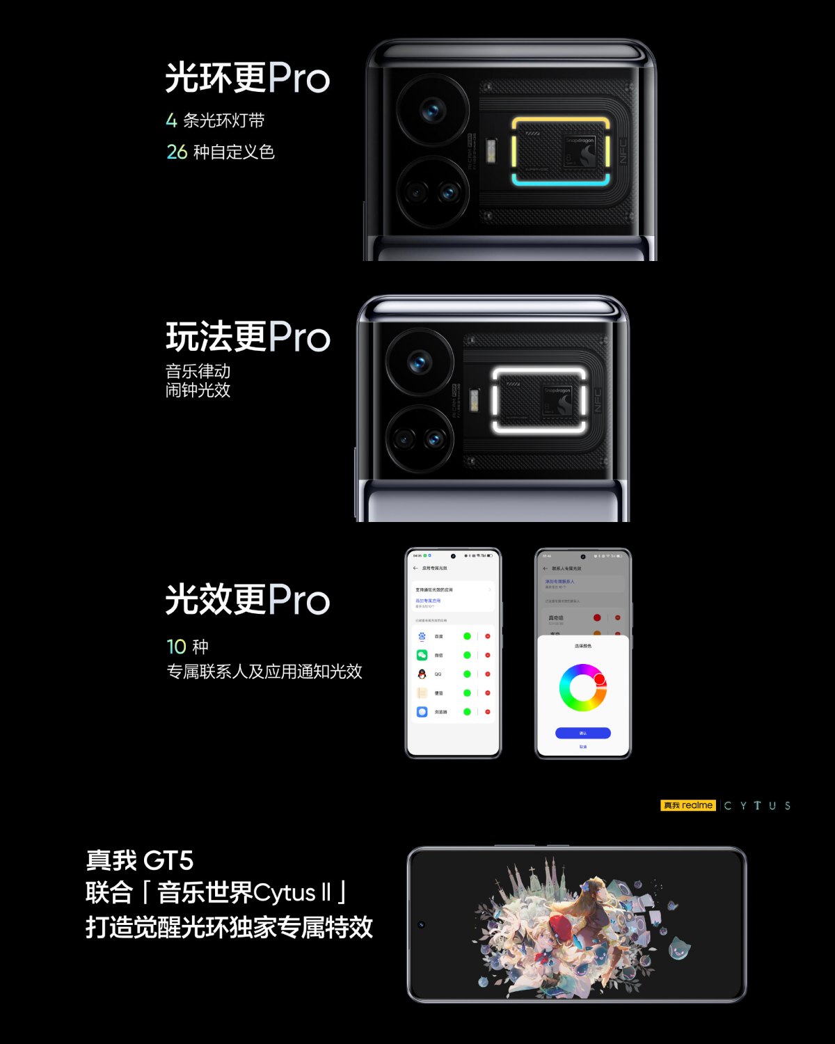 最高配1TB容量、24GB RAM、240W閃充：realme GT5 正式發布；搭載高通第二代驍龍8！ 2