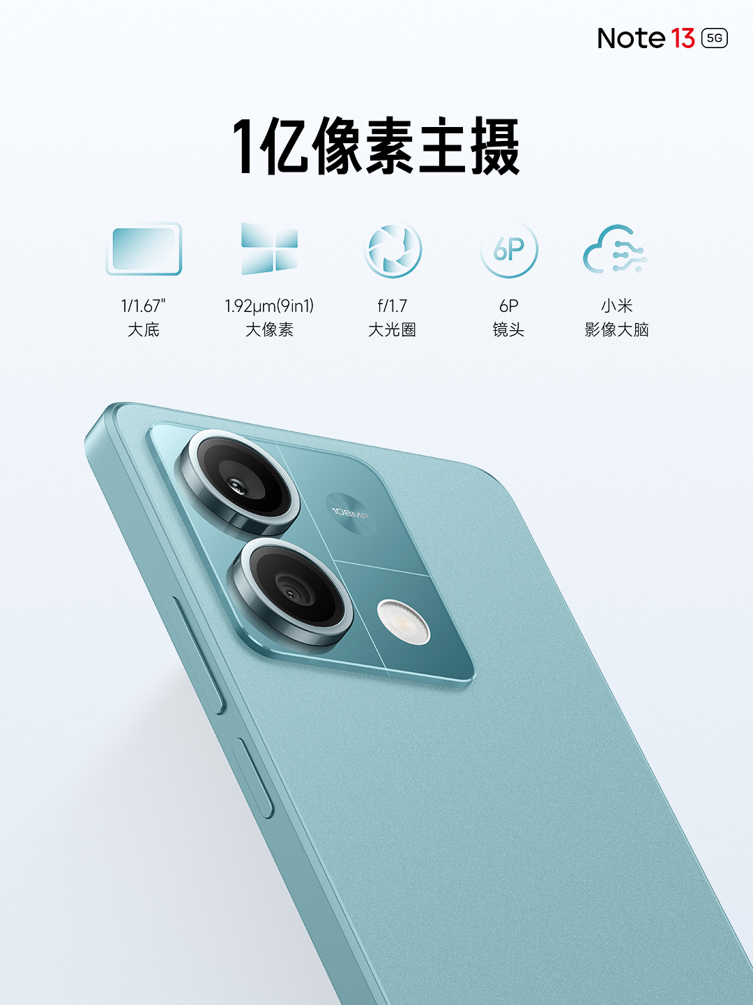 最高配置2億主攝、120W閃充、曲面屏 + IP68防水設計：Redmi Note 13 5G 系列正式發布！ 23