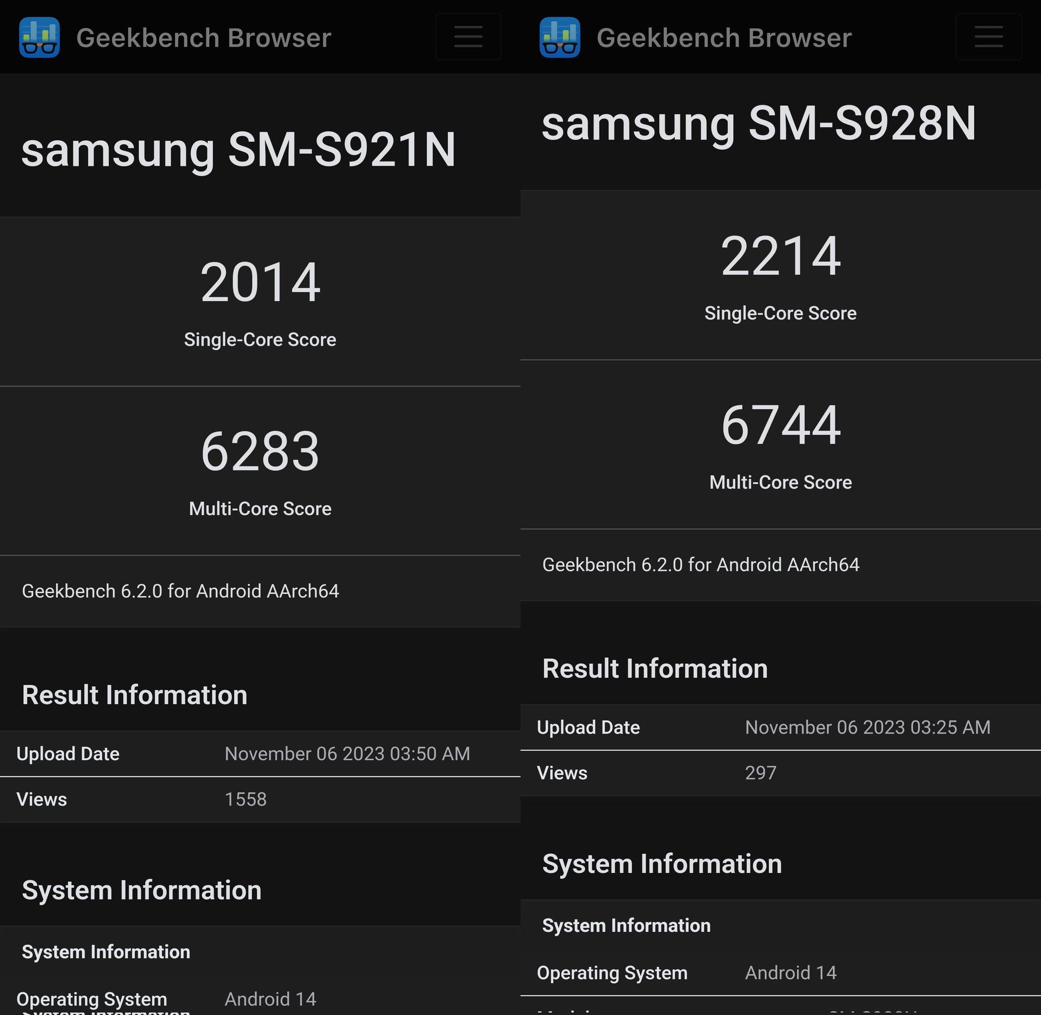 12GB RAM 獲確認：Exynos 2400 版 Samsung Galaxy S24+ 最新跑分曝光，對比驍龍8 Gen3 與天璣9300 差距大嗎？ 1
