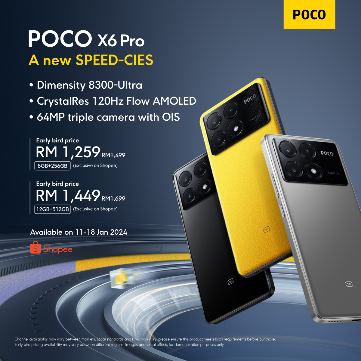 最高配置天璣8300-Ultra、512GB大容量：POCO X6 系列 與 POCO M6 Pro 正式發布；搭載 OIS 主攝鏡頭！ 3