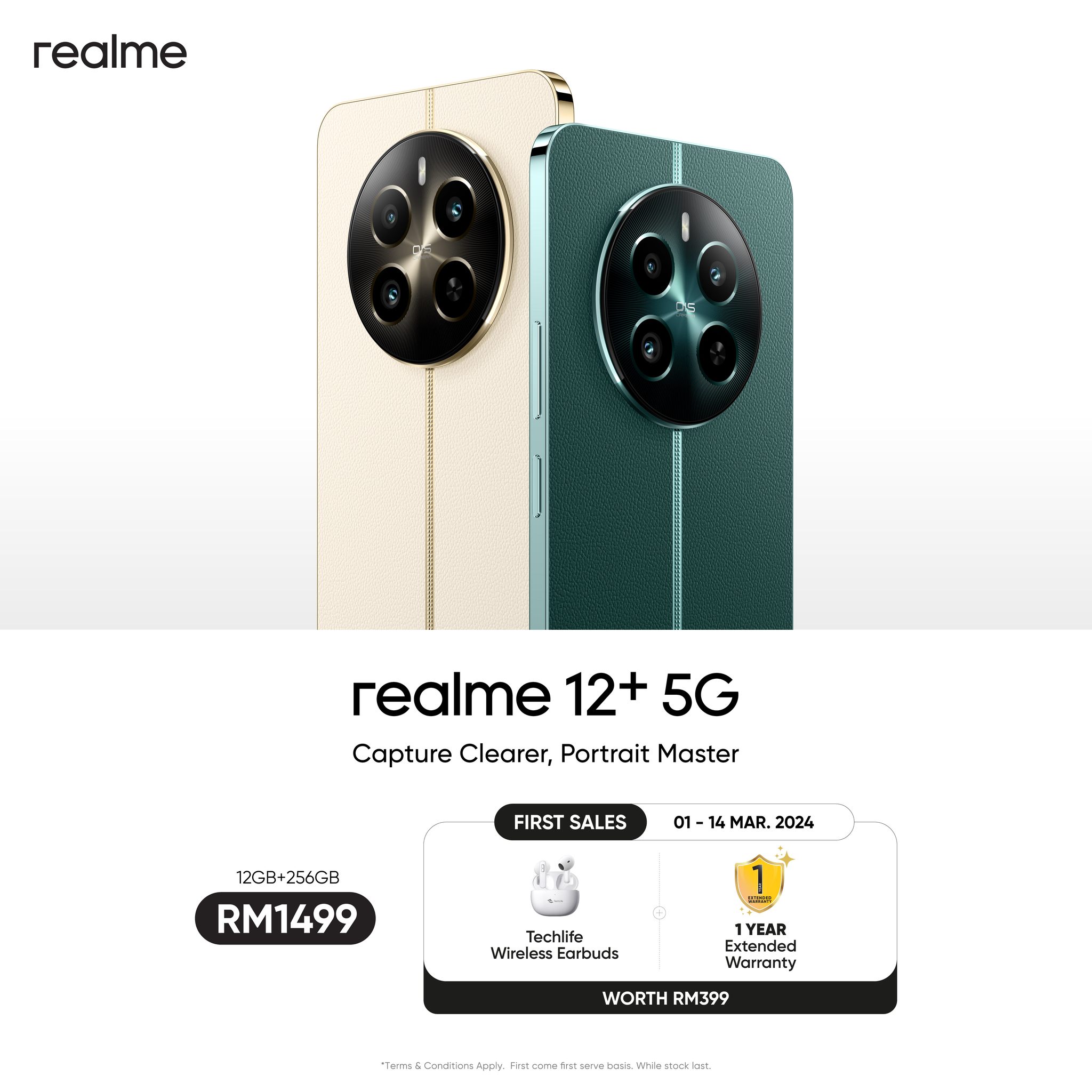 最高配置驍龍7s Gen2、潛望式長焦鏡頭：realme 12 Pro+ / 真我12+ 正式在大馬發布；售價從RM1499起！ 5