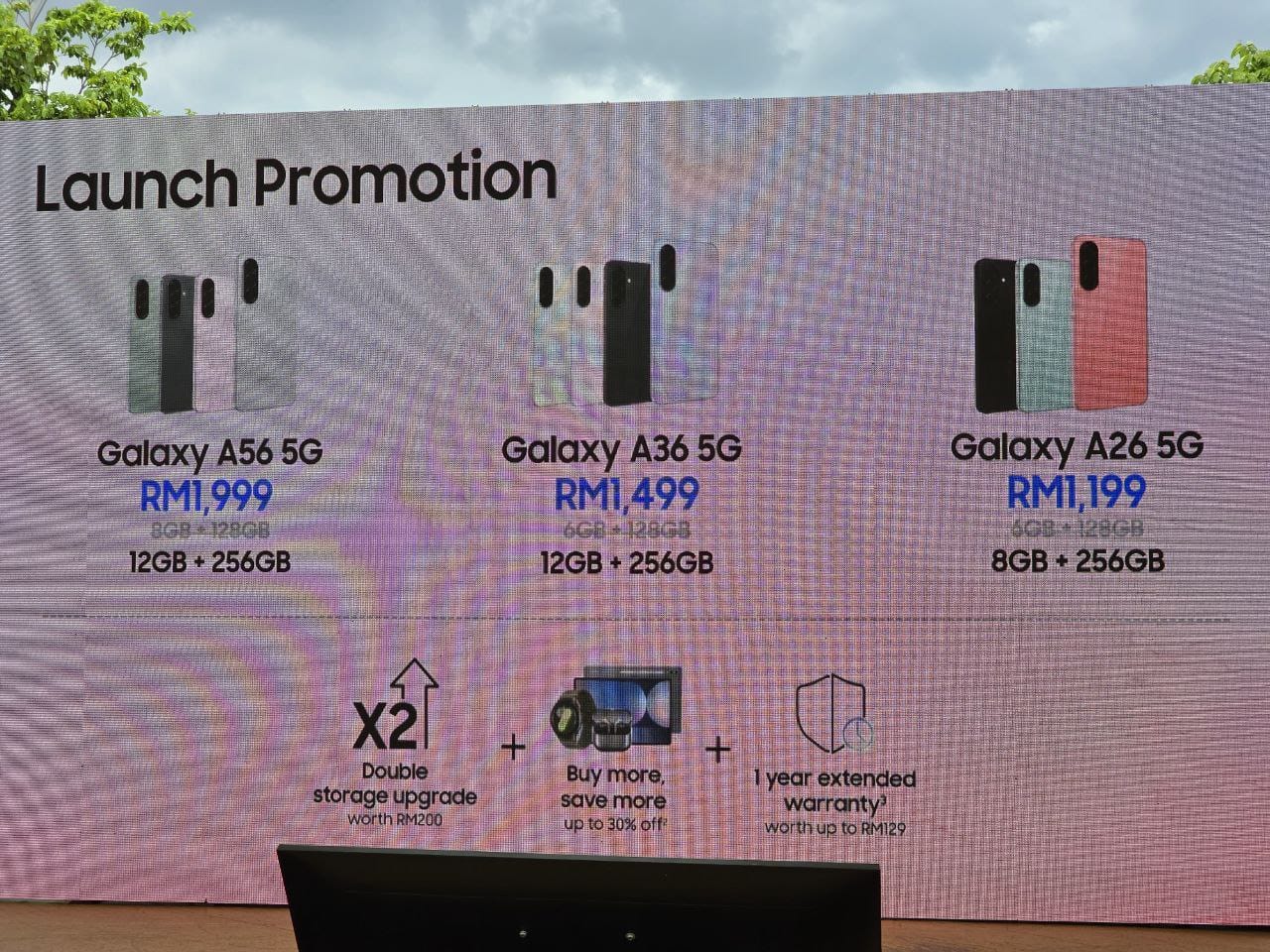 3月18日開賣：Samsung Galaxy A56 5G、A36 5G 與 A26 5G 最新優惠揭曉；售價從RM1,199起！ 1