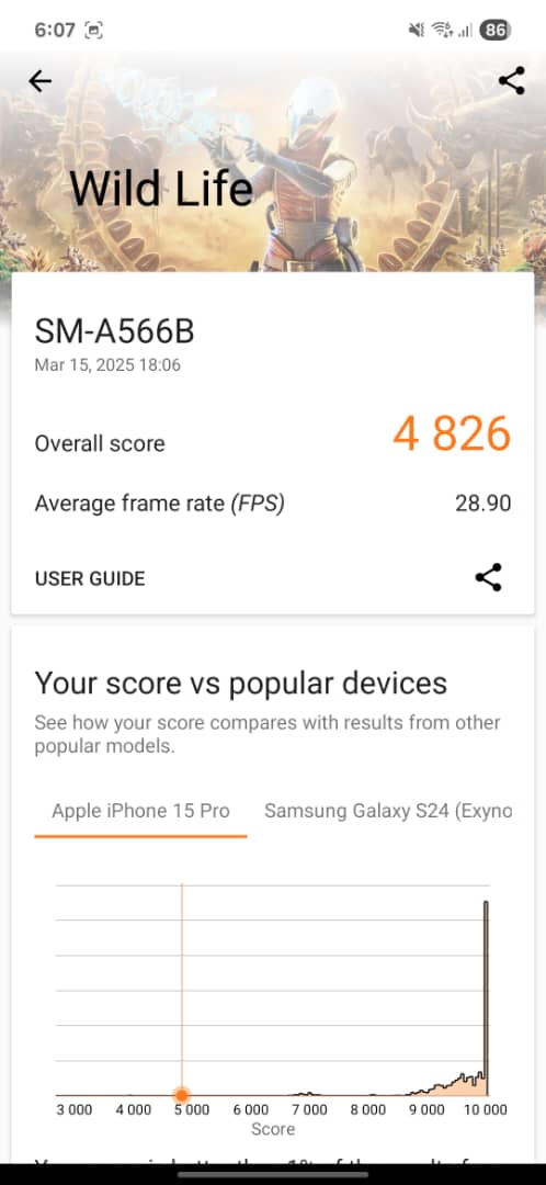 Samsung Galaxy A56 5G 詳細評測：輕薄設計&電航力提升超有感！AI 讓這部實用中端機更好玩了！ 77