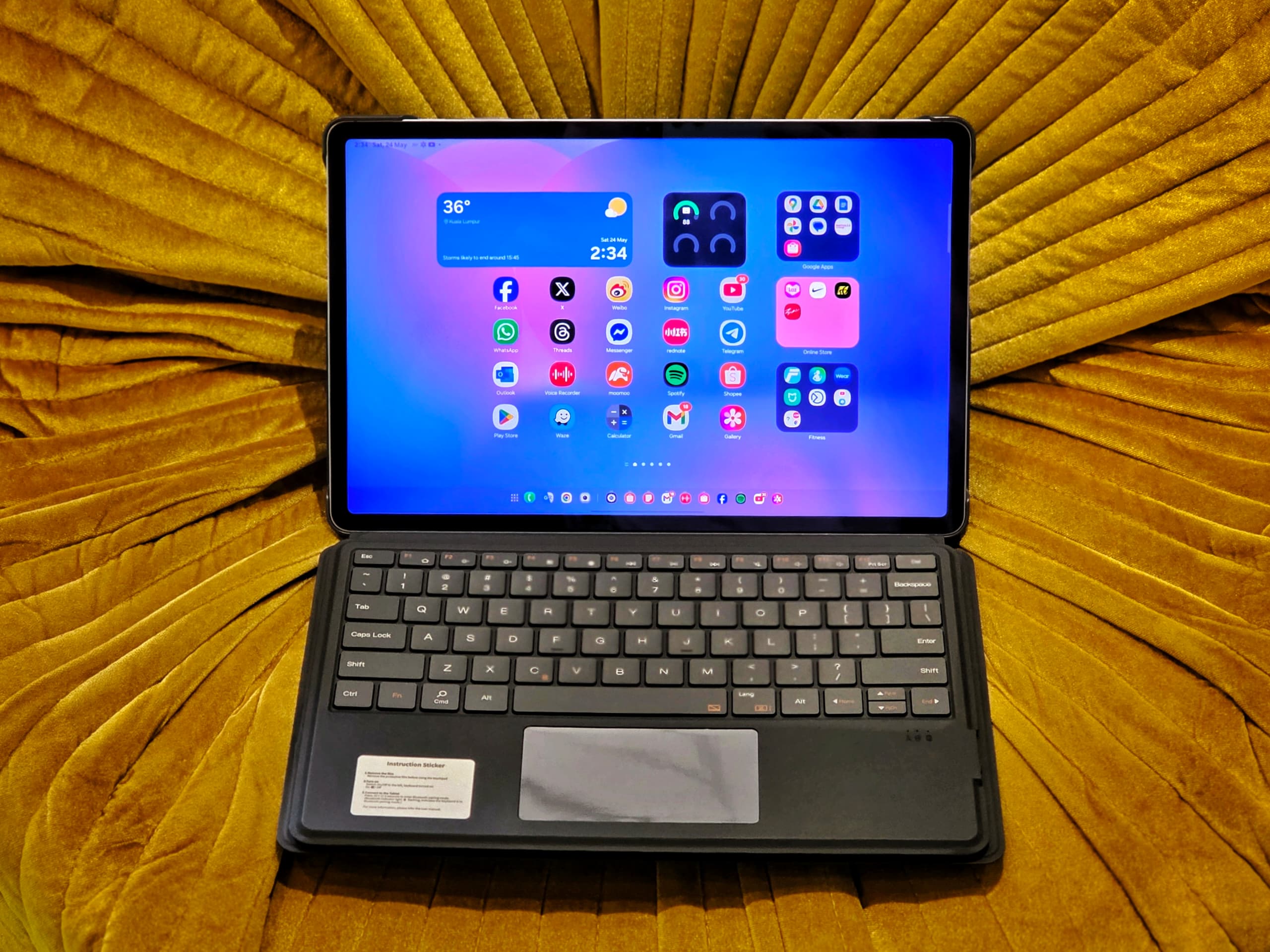 Samsung Galaxy Tab S10 FE+ 詳細評測：防水設計、AI 功能與 13.1寸超大熒幕集於一身的中端平板電腦！ 60