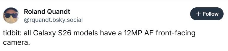 三攝鏡頭皆升級？Samsung Galaxy S26 Pro 相機規格曝光；傳 Galaxy S26+ 將以標準版身份登場！ 1