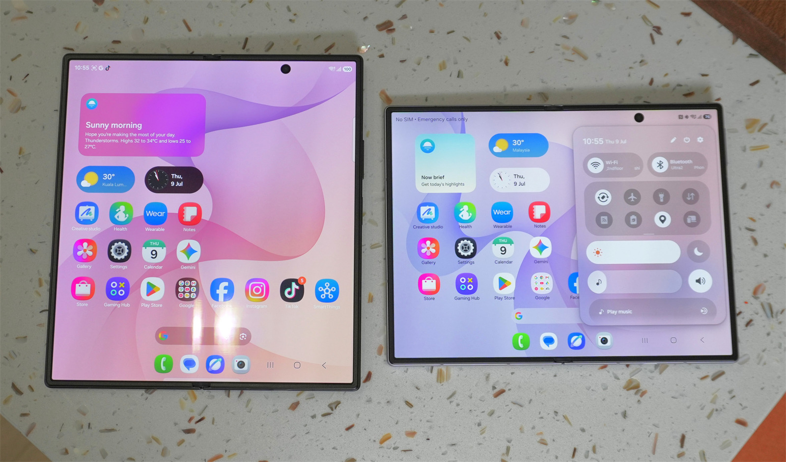 Samsung Galaxy Z Fold8 Ultra vs Z Fold8 真機對比：4:3 螢幕有多好用？尺寸、比例與體驗一次看懂！ 3